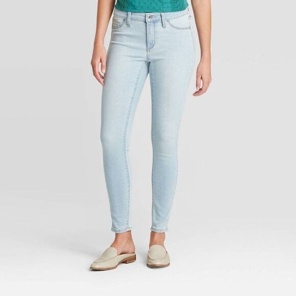 Women's Mid-Rise Jeggings - Universal Thread 18/34R - Picture 1 of 6